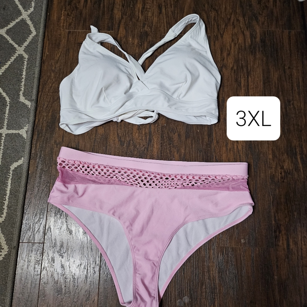 New swimming bikini set size  3xl